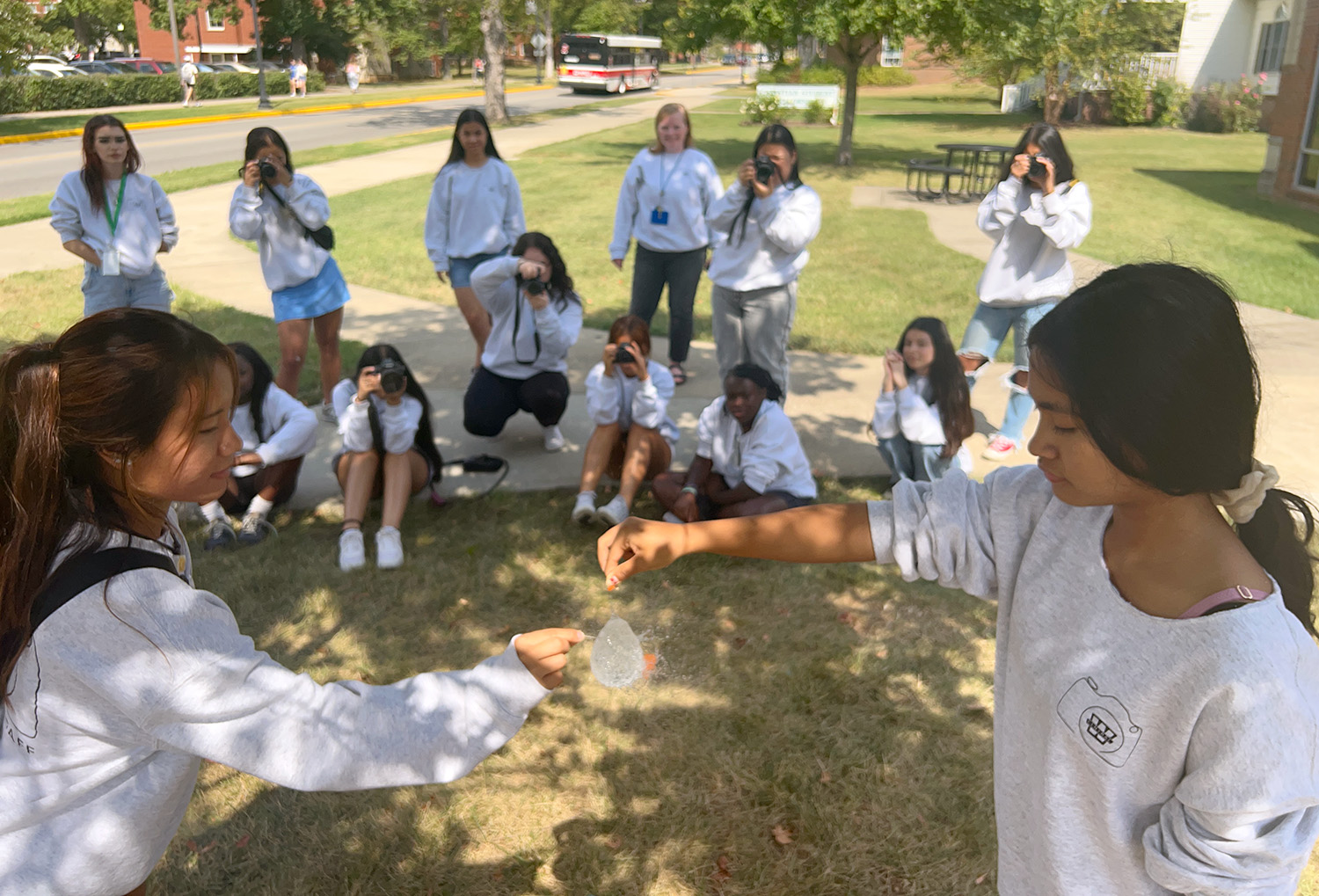 I've hosted several yearbook staffs from local high schools for photography workshops at our office on campus, while also providing tours and exposing students to the opportunities available at WKU.